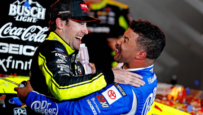 NASCAR Champion Ryan Blaney's Defense of Childhood Friend Bubba Wallace After Historic Talladega Win in 2021