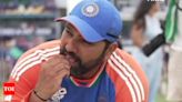 Watch: Rohit Sharma reveals why he ate a speck of soil from Barbados pitch after India's T20 World Cup victory | Cricket News - Times of India