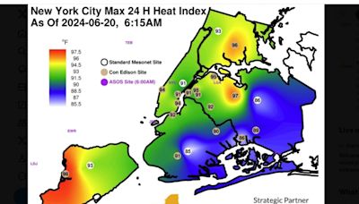 Calor 95F en Nueva York se prolongará varios días aún si llueve; mayor alza de temperatura en NJ - El Diario NY