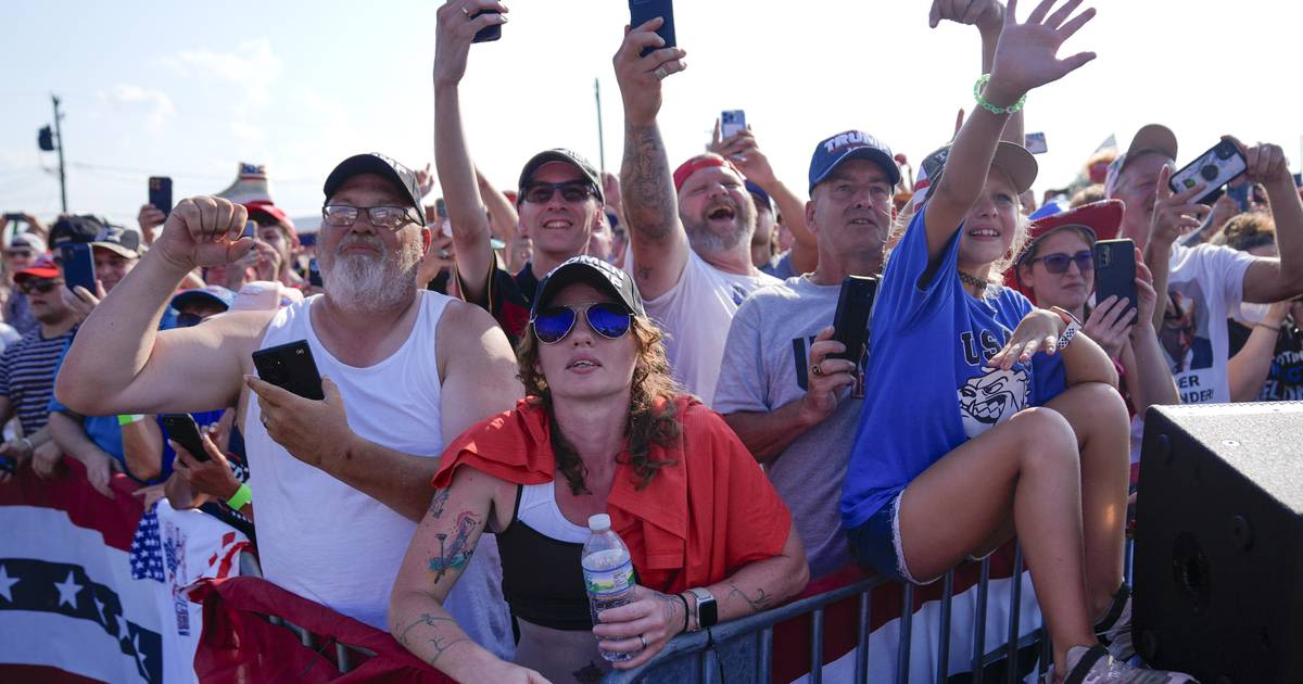 ‘One screen, two movies’: Conflicting conspiracy theories emerge from the Trump rally shooting