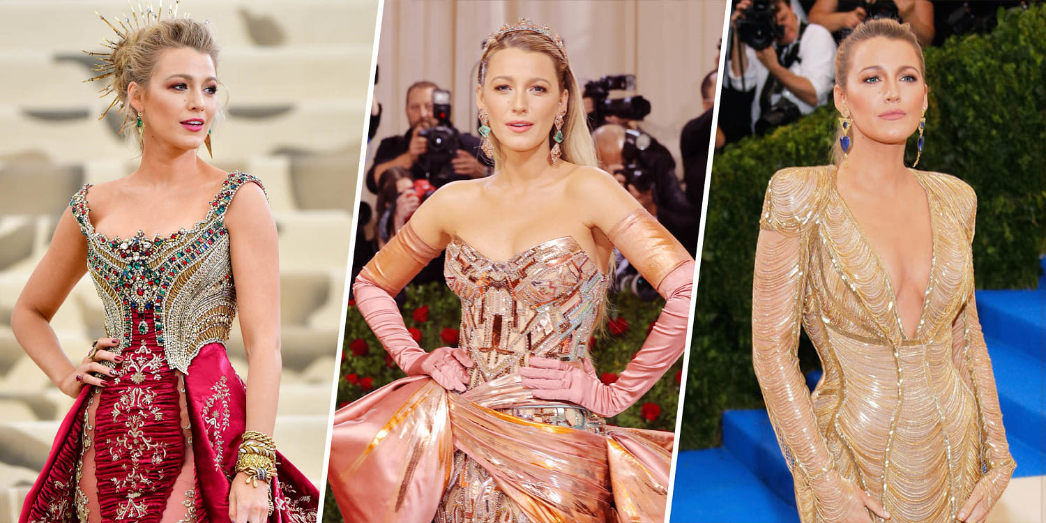 See all of Blake Lively's Met Gala looks over the years