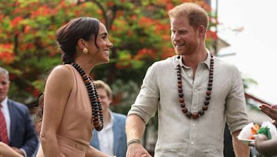 Meghan Markle Has Proud Wife Moment with Prince Harry in Nigeria: ‘You See Why I'm Married to Him?'