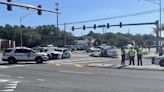 JSO cruiser involved in crash on San Pablo Road and Beach Boulevard