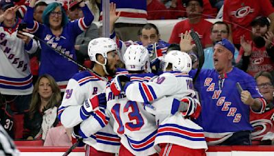 Lafrenière continuing his breakthrough season as a solid contributor for Rangers in NHL playoffs
