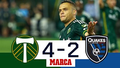 Timbers lo gana agónicamente I Portland 4-2 San José I Resumen y goles I MLS - MarcaTV