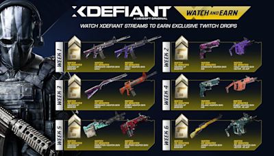 XDefiant: cómo conseguir GRATIS 12 nuevas skins de armas en su evento de lanzamiento