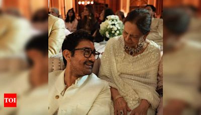 Check out inside pictures from Aamir Khan's ammi Zeenat Hussain's 90th birthday | - Times of India