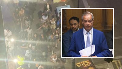 Reform leader and Essex Nigel Farage speaks out after 'machete fights' in Southend
