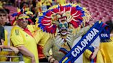 Otra vez la “marea amarilla”: hinchas colombianos siguen impresionado en la Copa América