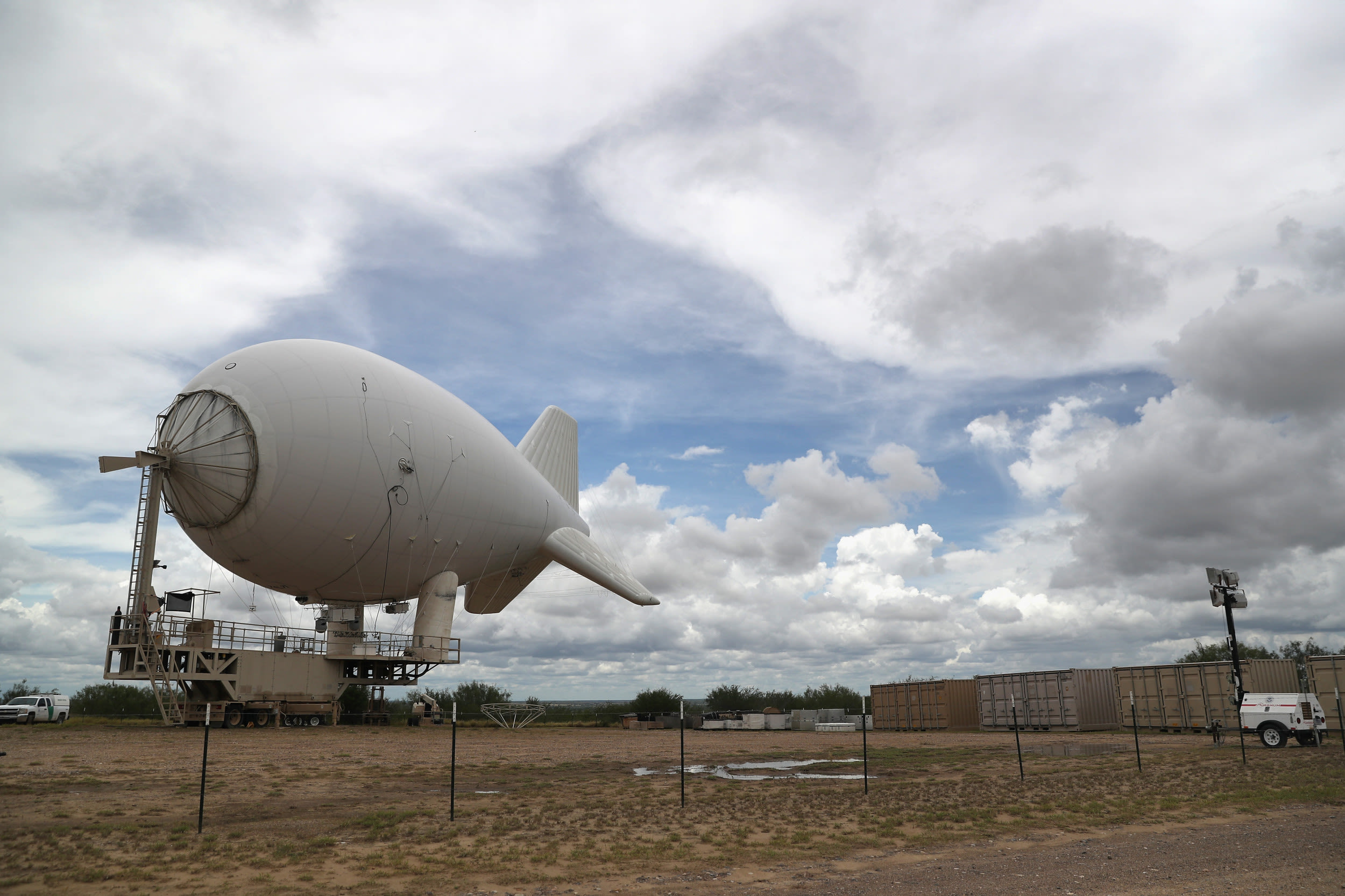 Border blimp will watch for missing migrants in New Mexico desert