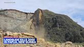 As many as 2,000 people feared buried by massive landslide in Papua New Guinea