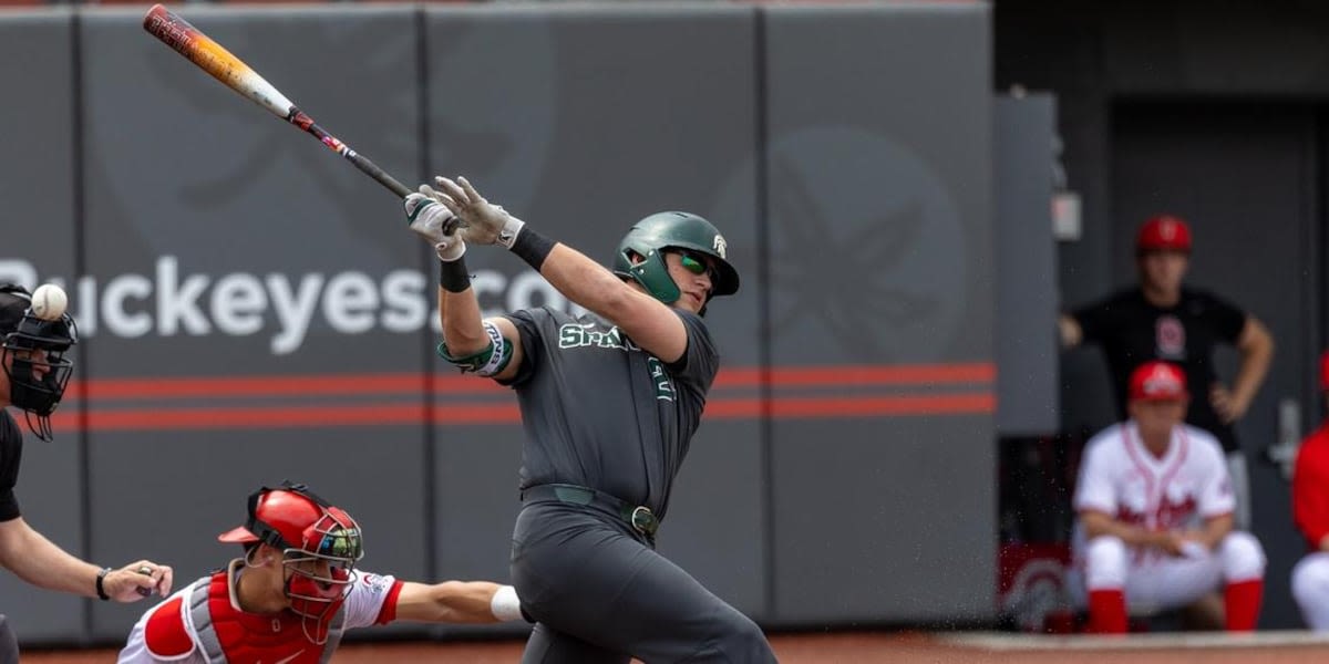 Michigan State baseball outlasted by Ohio State in series finale