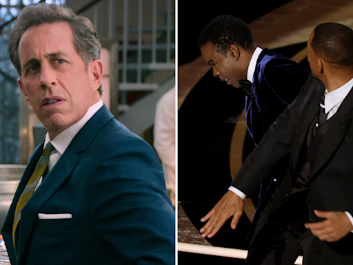 Jerry Seinfeld says Chris Rock was too ‘shook’ to recreate Will Smith Oscars slap in Unfrosted