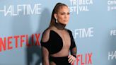 Jennifer Lopez Goes Sheer in Tom Ford at ‘Halftime’ Premiere