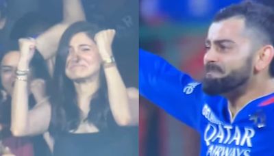 Virat Kohli, Anushka Sharma get teary eyed in joy as RCB gets qualified for playoffs by defeating CSK, see pics