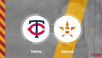 Twins vs. Astros Predictions & Picks: Odds, Moneyline - July 7