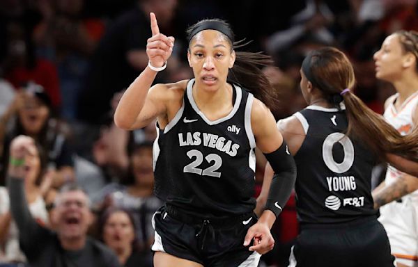 A'ja Wilson of Aces is 1st player in WNBA with at least 35 points, 10 rebounds and 5 steals in game