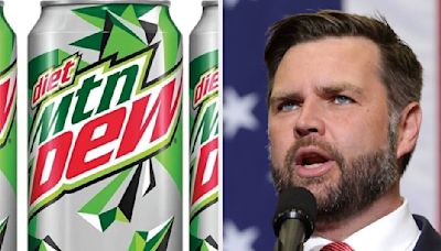 JD Vance Said Democrats Would Call Him Racist For Drinking Diet Mountain Dew, And Now It's A Meme