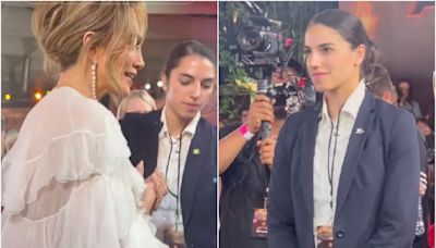 Quién es la guardaespaldas de Jennifer Lopez que se llevó todas las miradas en su visita a México