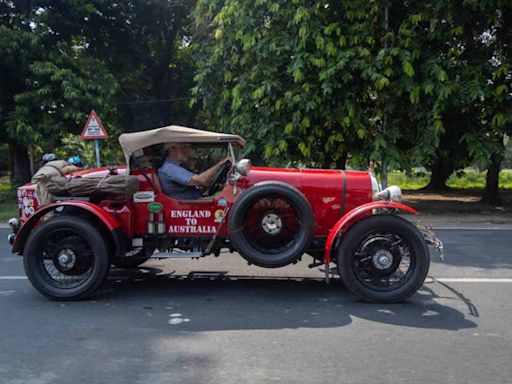 From London to Sydney via Kolkata in a 1923 vintage car