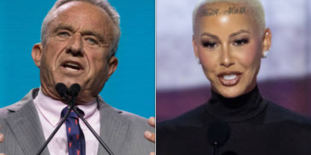 RFK Jr. And Amber Rose Team Up In WTF Video Before Trump Debates Harris