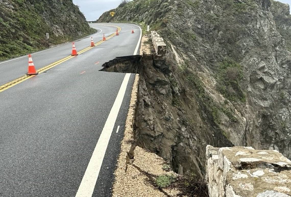 Part of Highway 1 to reopen near Big Sur ‘ahead of schedule,’ Gavin Newsom says. Here’s when