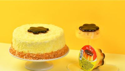 雙品牌重磅聯名新品掀話題 整顆布丁變蛋糕、生吐司激萌商品登場 - 生活