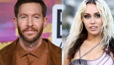 Calvin Harris comparte nuevo adelanto de su próxima canción con Miley Cyrus