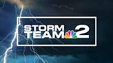 A few more thunderstorms Wednesday night