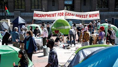 University of Michigan students set up tent encampment, demand divestment from Israel