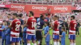 0-4. El campeón festeja su título con una goleada ante un Granada descendido