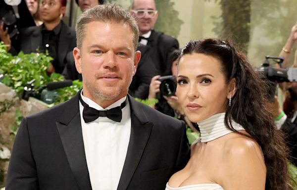 Matt Damon & Wife Luciana Attend Met Gala 2024 Together, 7 Years After Their Last Appearance!