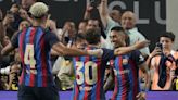 Barcelona 1, Real Madrid 0 en Las Vegas: Debut de Lewandowski, abucheos a Piqué y gritos de 'Shakira'