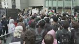 Hunter College protest today: Gaza rally forms 1 mile from Met Gala