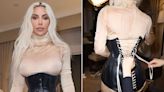 Kim Kardashian's Waist-Snatching 2024 Met Gala Corset Sparked Controversy. 2 Days Later, She Did It Again