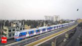 Joka Metro diaphragm work begins | Kolkata News - Times of India