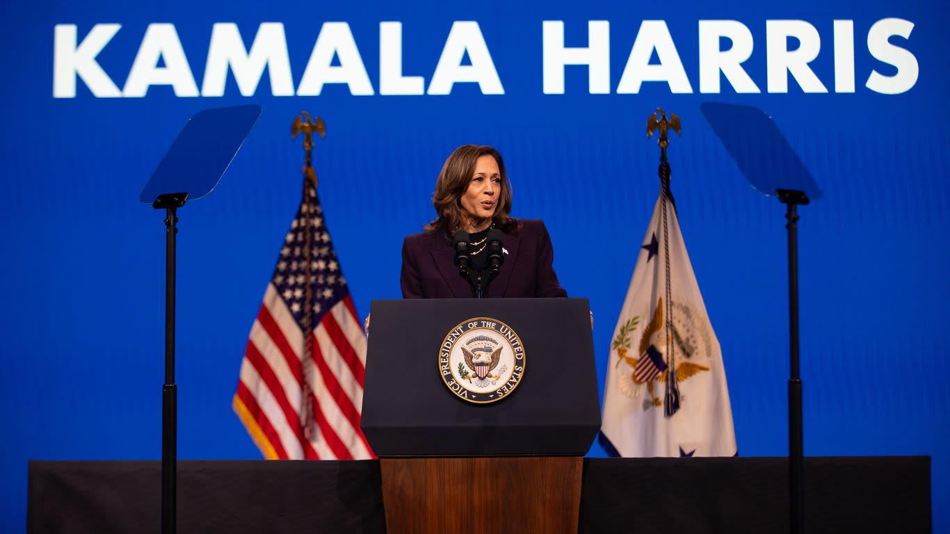 Harris promises labor reform in speech to teacher's union