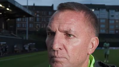 Brendan Rodgers reveals Celtic half-time rollicking but namechecks unexpected standout from Queen's Park goal fest