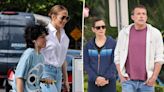 Jennifer Lopez goes shopping with Emme while Ben Affleck spends the day with ex Jennifer Garner amid divorce rumors