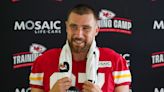 Report: Travis Kelce is not believed to have suffered long-term knee injury