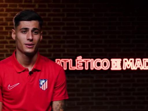 Carlos Martín, sentimiento atlético desde la cuna: "Quiero estar aquí siempre"