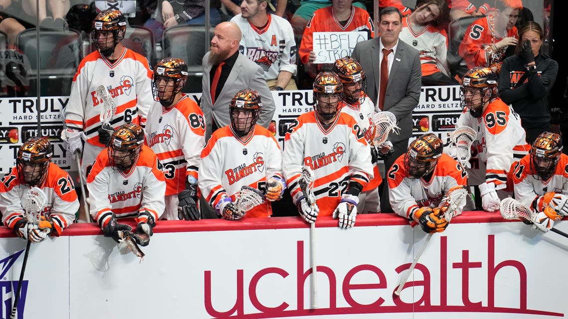 Bandits win Game 1 of the NLL Finals in Albany