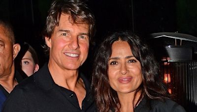 Inside Tom Cruise and Salma Hayek’s Years-Long Friendship, from 'Ask the Dust' to the Eras Tour