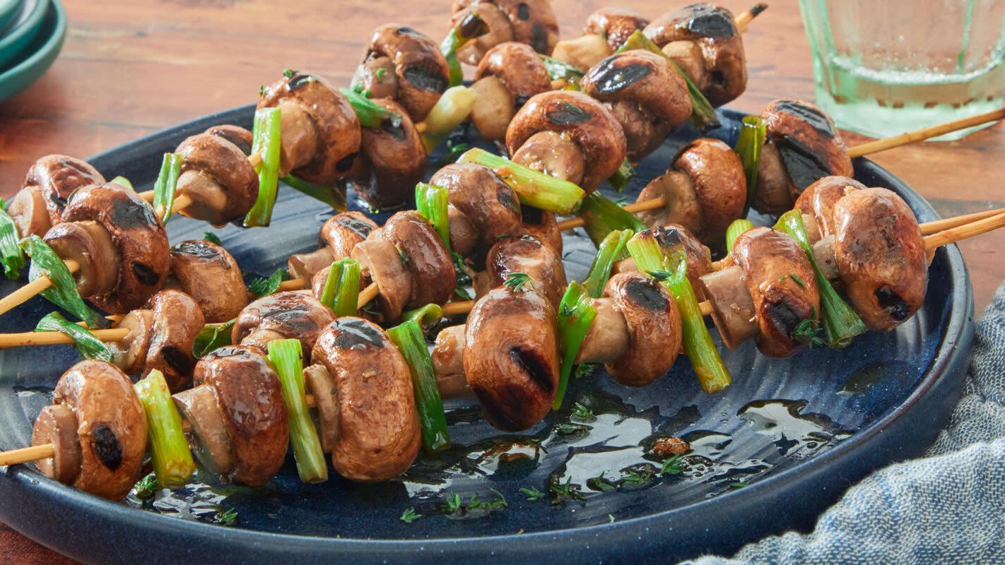 These Grilled Mushrooms Will Steal the Show at the Cookout