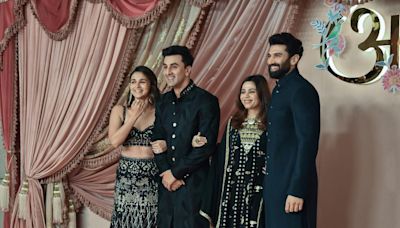 Alia Bhatt-Ranbir Kapoor, Salman Khan put up a grand show at Anant Ambani-Radhika Merchant’s pre-wedding festivities