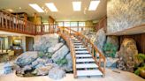 Massive rock formation became indoor waterfall in Sacramento area home listed at $1.7M