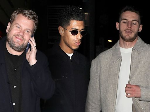 England stars party with Harry Styles and James Corden at VIP club until 4am