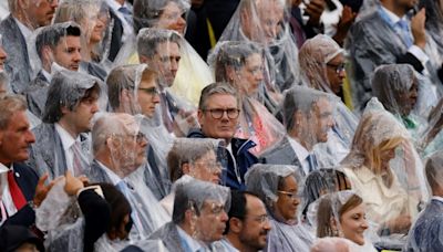 'We're used to rain': Britain's Starmer shrugs off defiant Paris image