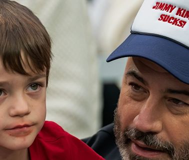 Jimmy Kimmel shares how his son is doing following open heart surgery