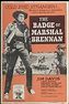 The Badge of Marshal Brennan (1957) movie poster